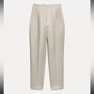 Zara white (oyster) trousers